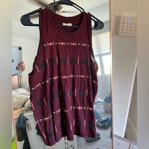 Madewell‎ embroidered top